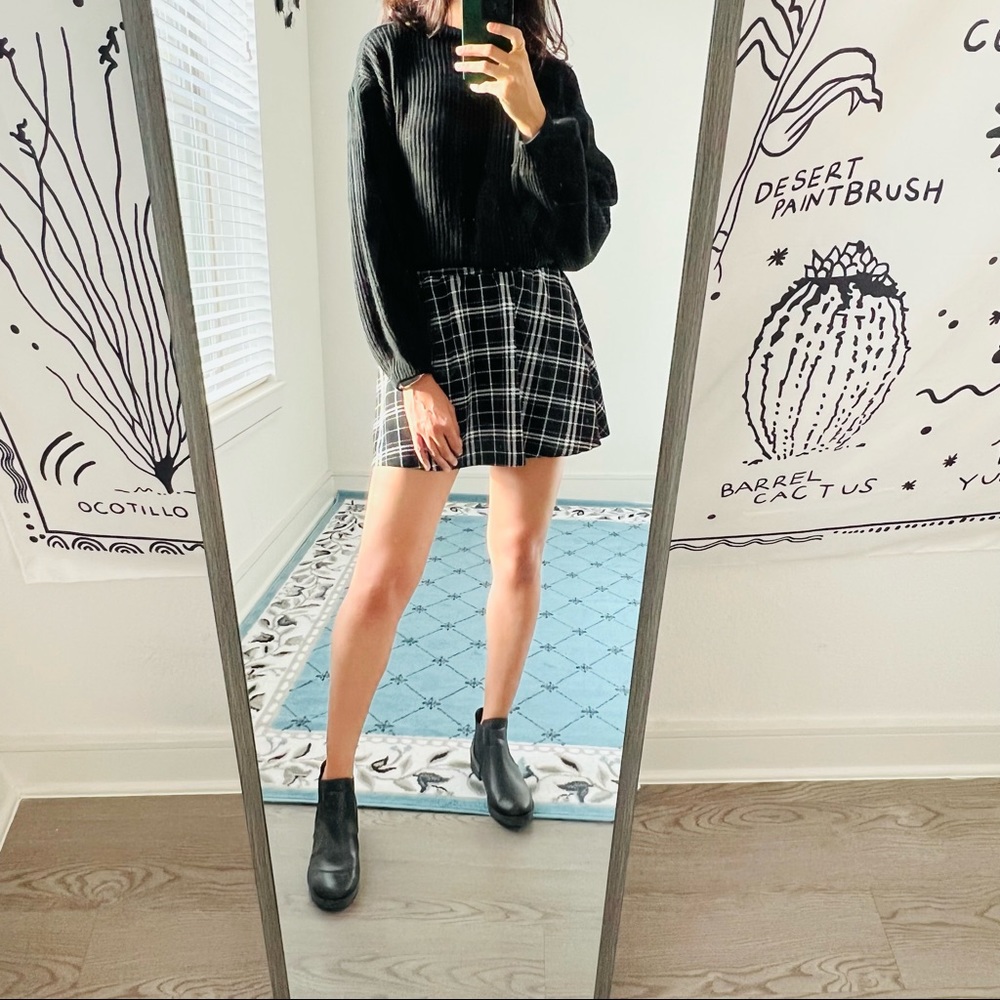 Shein small plain black sweater